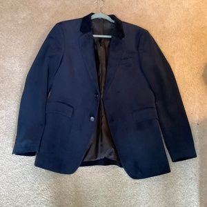 Zara Mens Velvet Blazer